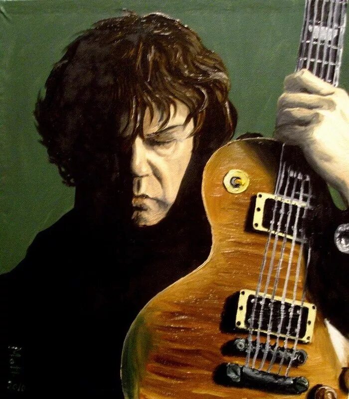 Гари Мур. Группа Gary Moore. Гэри Мур в молодости.