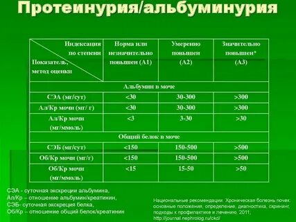 Альбумин креатинин в разовой порции