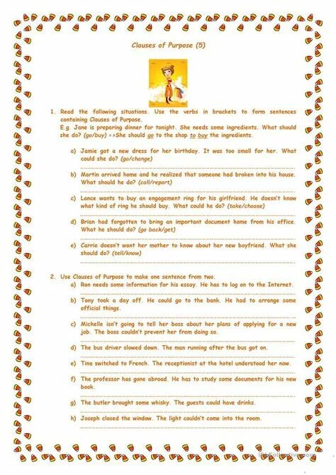 Clauses of purpose worksheets. Clauses of purpose. clauses of contrast and purpose. infinitive of purpose worksheets.