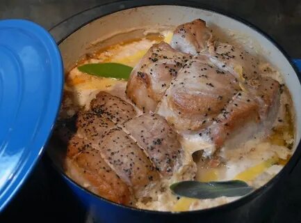 Рецепт свинины с молоком