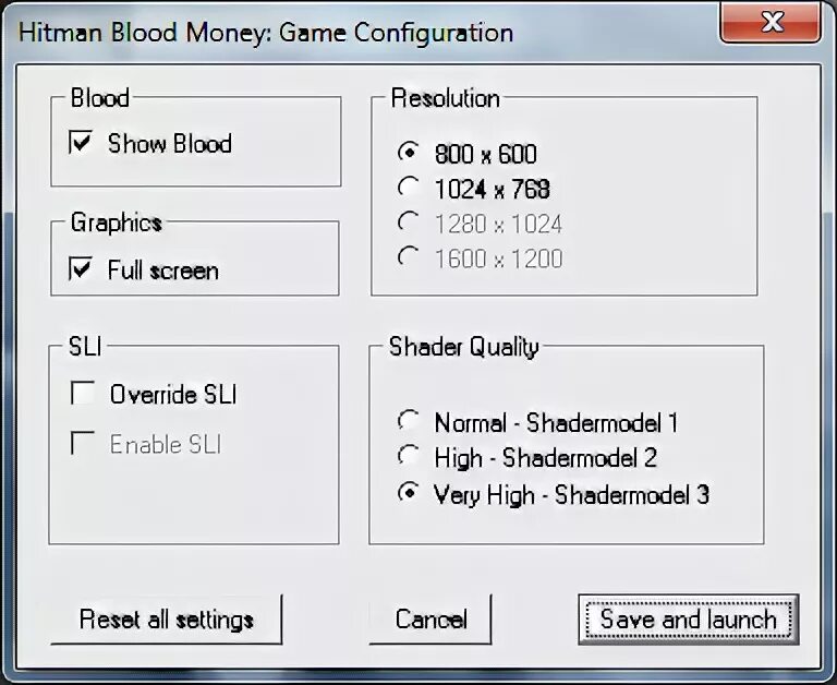 Hitman Blood money управление. Хитман Блуд мани меню. Редактор сохранений Hitman Blood money. Hitman Blood money configuration. Game configuration