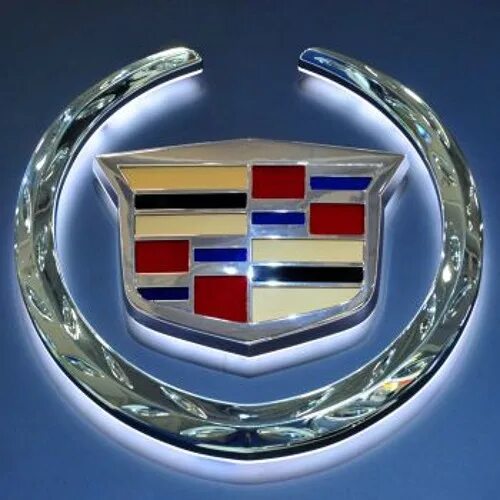 Эмблема "Cadillac" 11см "Хром" () купить в интернет-магазине