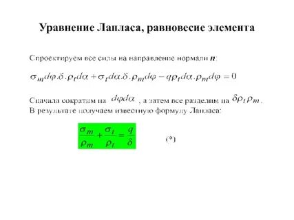 Уравнение лапласа