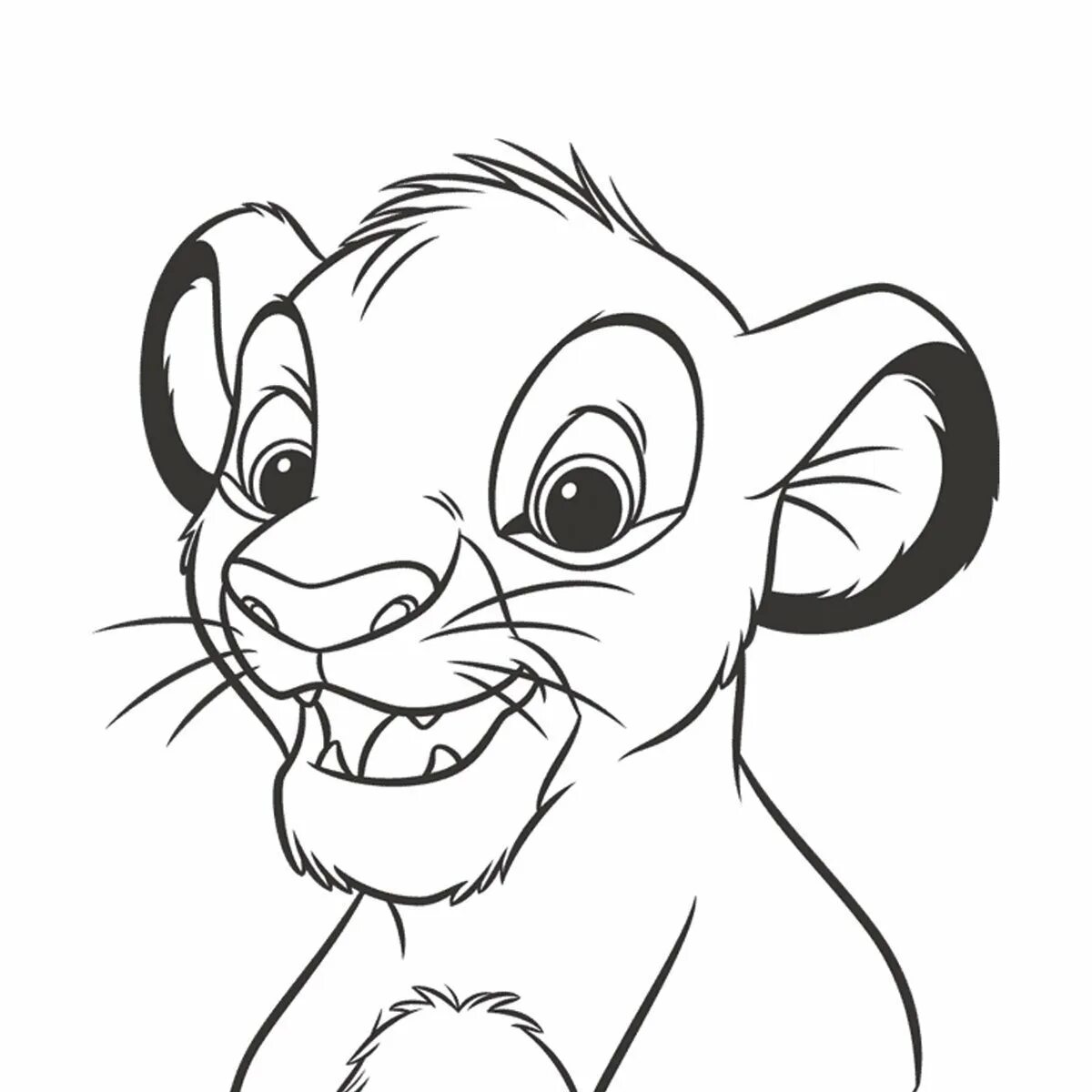 Рисование диснеевских персонажей поэтапное. Король лев симба львенок. Сресововадь король лев. Львенок карандашом симба. Поэтапное рисование симбы.