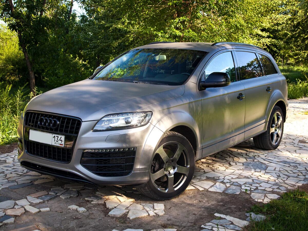 Ауди ку 7 купить бу. Audi q7 2014. Ауди q7 серая. Audi q7 4l. Audi q7 серый 2008.