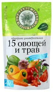 15 овощей