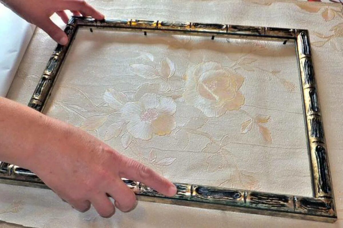 Заклеить рамку