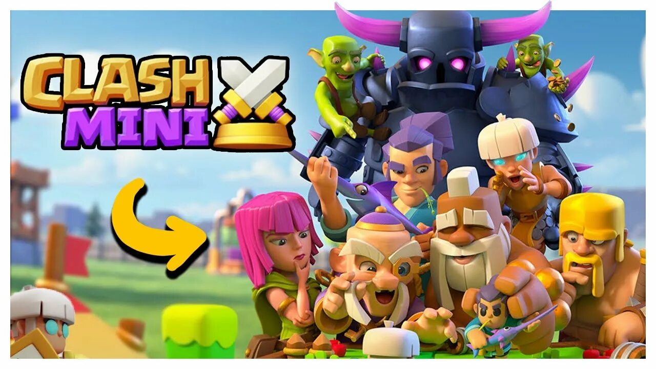 Clash quest supercell. Клэш мини герои. Клеш мини. Clash Mini последняя версия. Клеш мини новая игра.