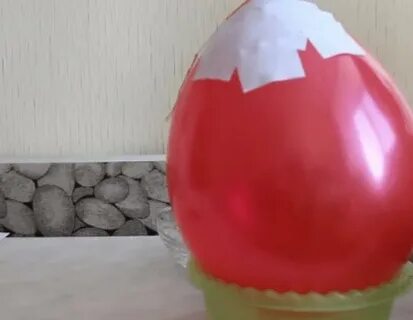 Как сделать большое яйцо