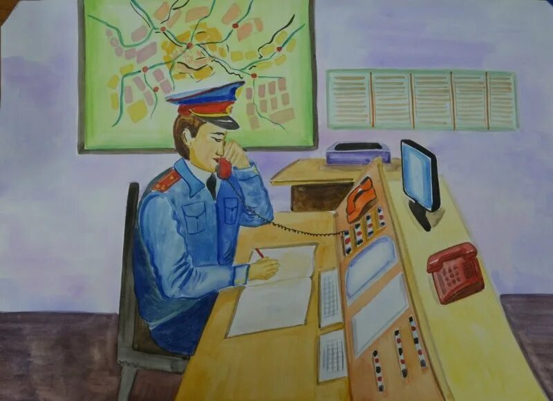 Профессия участковый. Рисунок ко Дню полиции. Милиционер глазами детей. Рисунок на тему полиция. Рисунок на тему профессия.