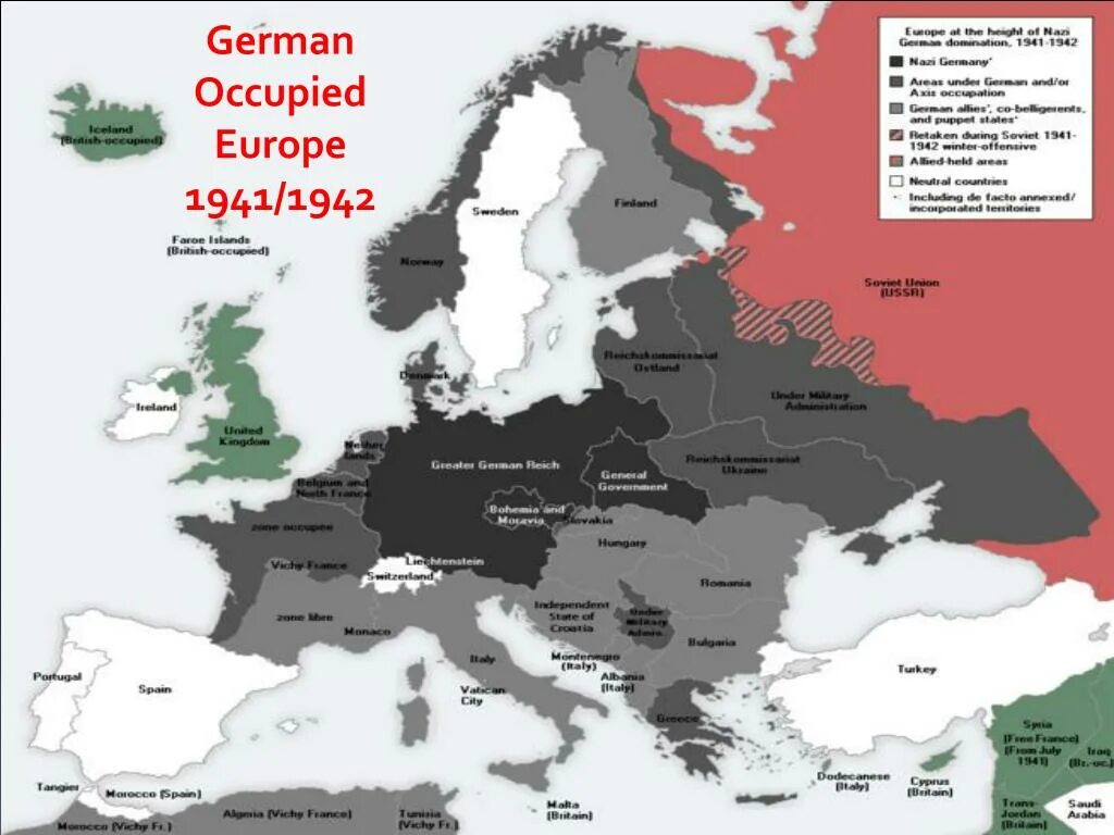 Политическая карта Европы 1941 года. Карта Европы 1942 года политическая. Карта Европы 1941 года. Территория Германии до войны 1941 года. Мировые захваты германии