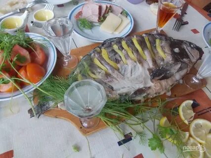 Карп на мангале в фольге рецепты
