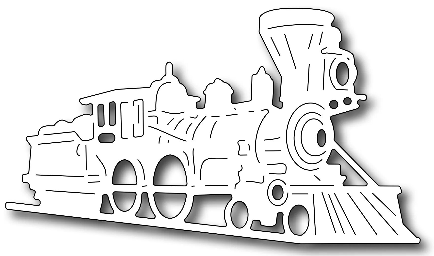 Поезд трафарет. Паровоз трафарет. Трафарет паровоза для вырезания. Векторные чертежи для лазерной резки.