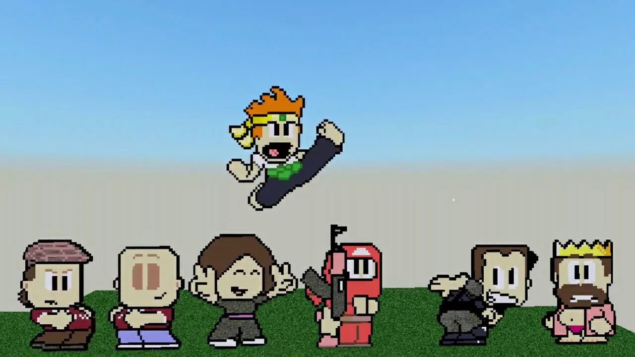 Мен зе фог. Дэн зе Мэн. Дэн зе Мэн арт. Dan the man арты. Dan the man персонажи.