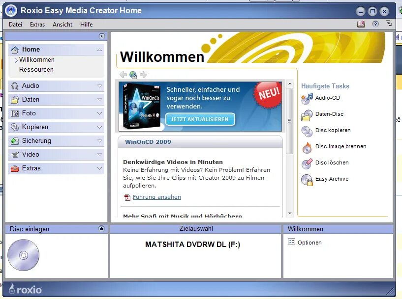 50 нужных программ. Программа для записи дисков easy CD. Roxio creator easy DVD. WINONCD. Функции autoplay Media Studio 8.