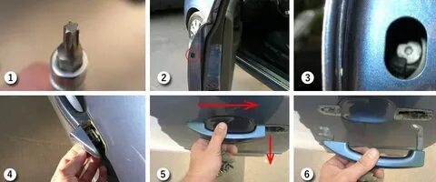 Как снять ручку форд фокус 2