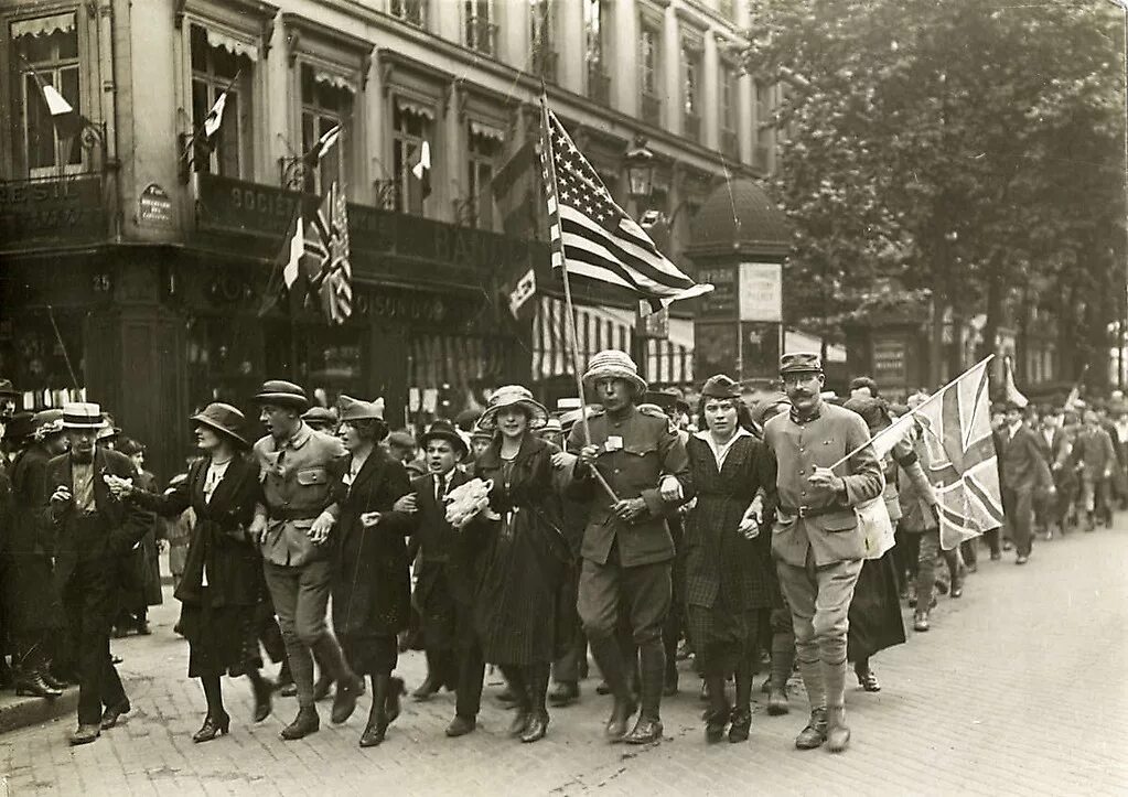 Германия события в истории. 1918 Окончание первой мировой войны.