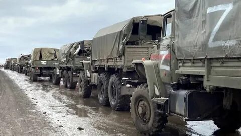 Колонна русской техники