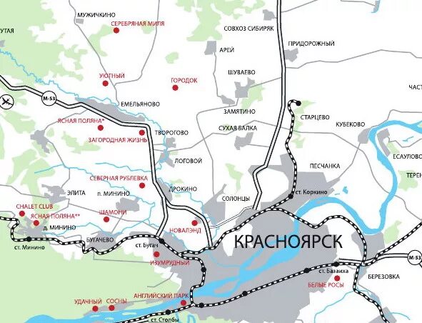 Погода в емельяново на неделю красноярский край. Карта Емельяновского района Красноярского края. Красноярск Емельяновский район карта. Карта Емельяновского района Красноярского края подробная. Карта Емельяновского района с деревнями.