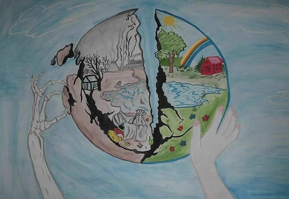 Рисунок на тему берегите планету. Рисунок на экологическую тему. плакаты на экологическую тему для детей. мир природы глазами детей. защита природы.