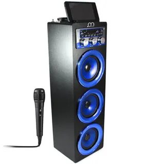 Колонка музыкальная беспроводная bluetooth с караоке