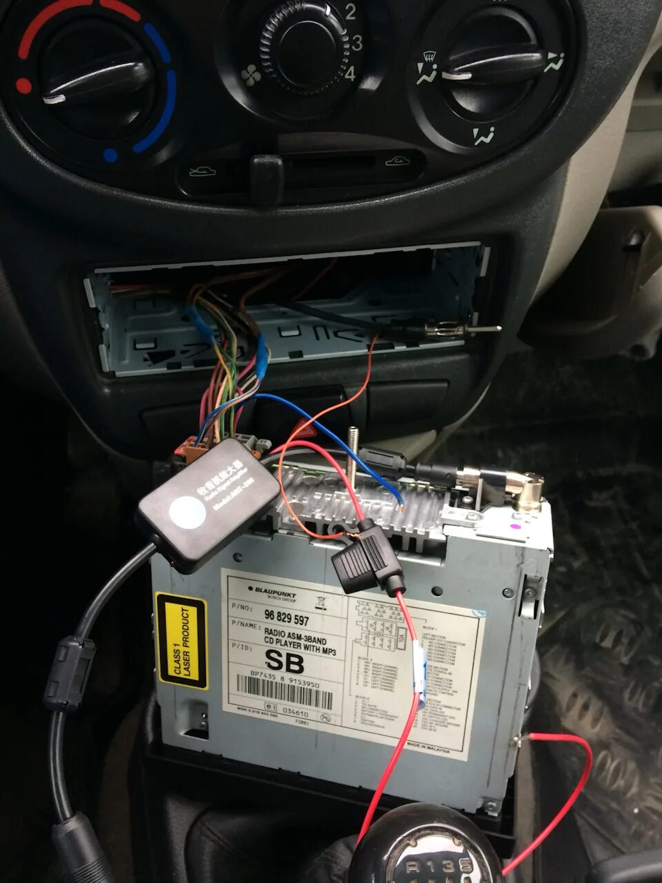 Устраняем плохой прием радио на магнитоле PIONEER - Toyota Corolla (160), 1,6 л,