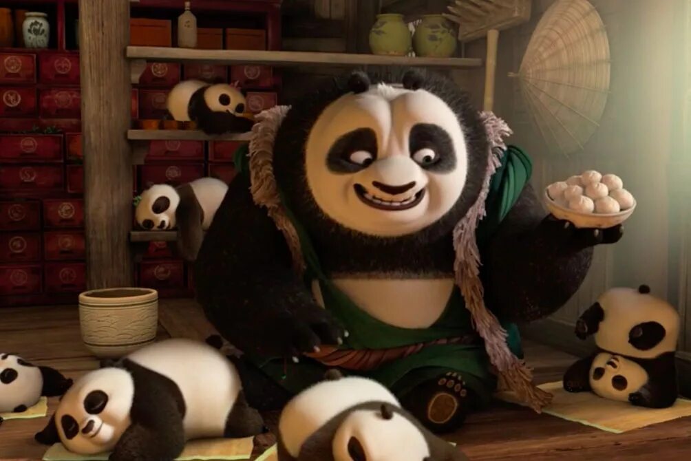 Kungfu panda 3. Кунг фу Панда. Кунг фу Панда 3. Кунг фу Панда 3 дети. Кунг фу Панда деревня панд.