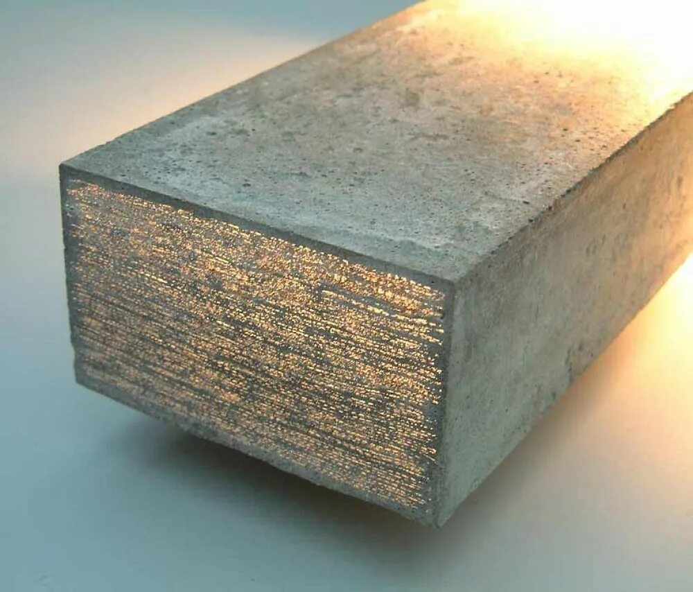 Литракон - прозрачный бетон. Светопроницаемый бетон. Светопропускающий бетон. Светопроводящий бетон Lumicon.