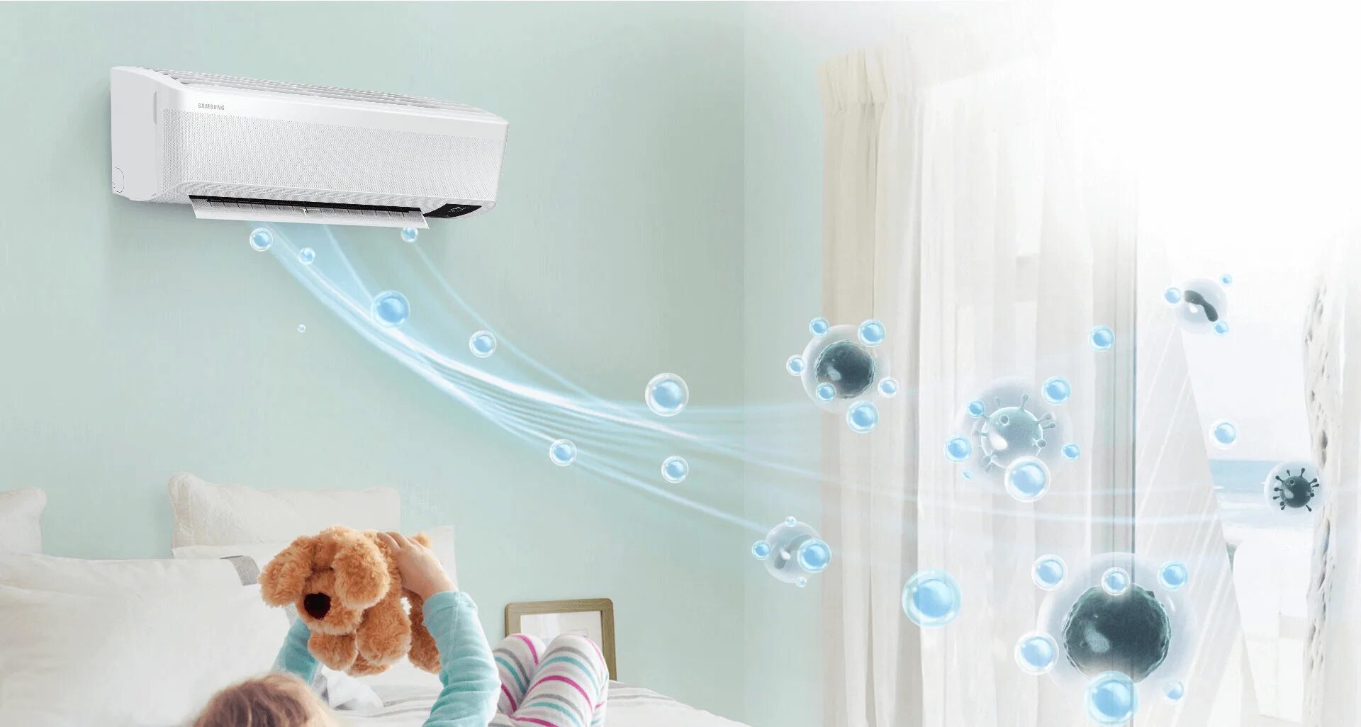 Воздух 1м. Samsung Air Conditioner. Кондиционер Samsung Home Air solution. Кондиционер в интерьере. Ионизация воздуха в кондиционере.