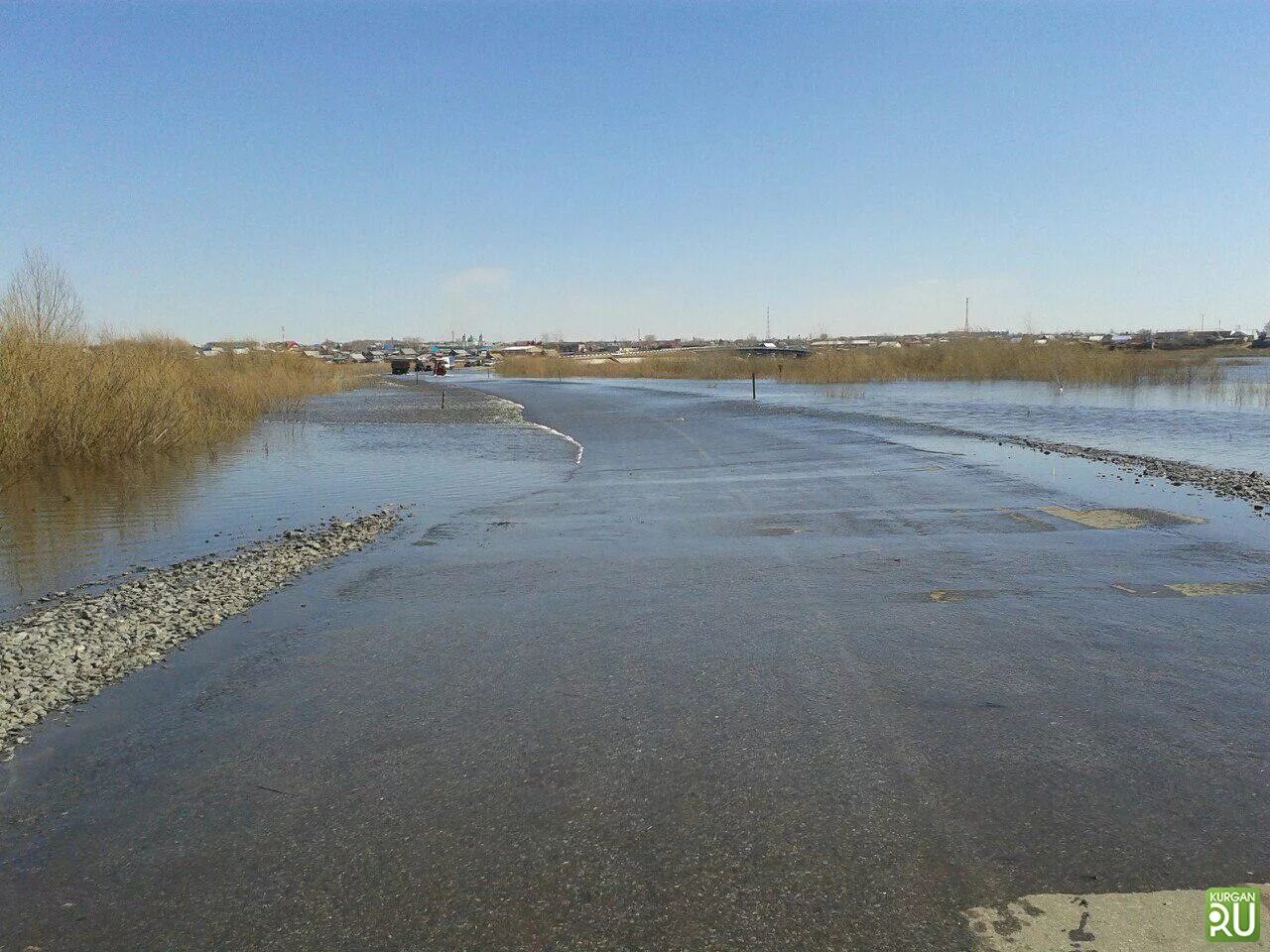 Уровень воды в зверинке