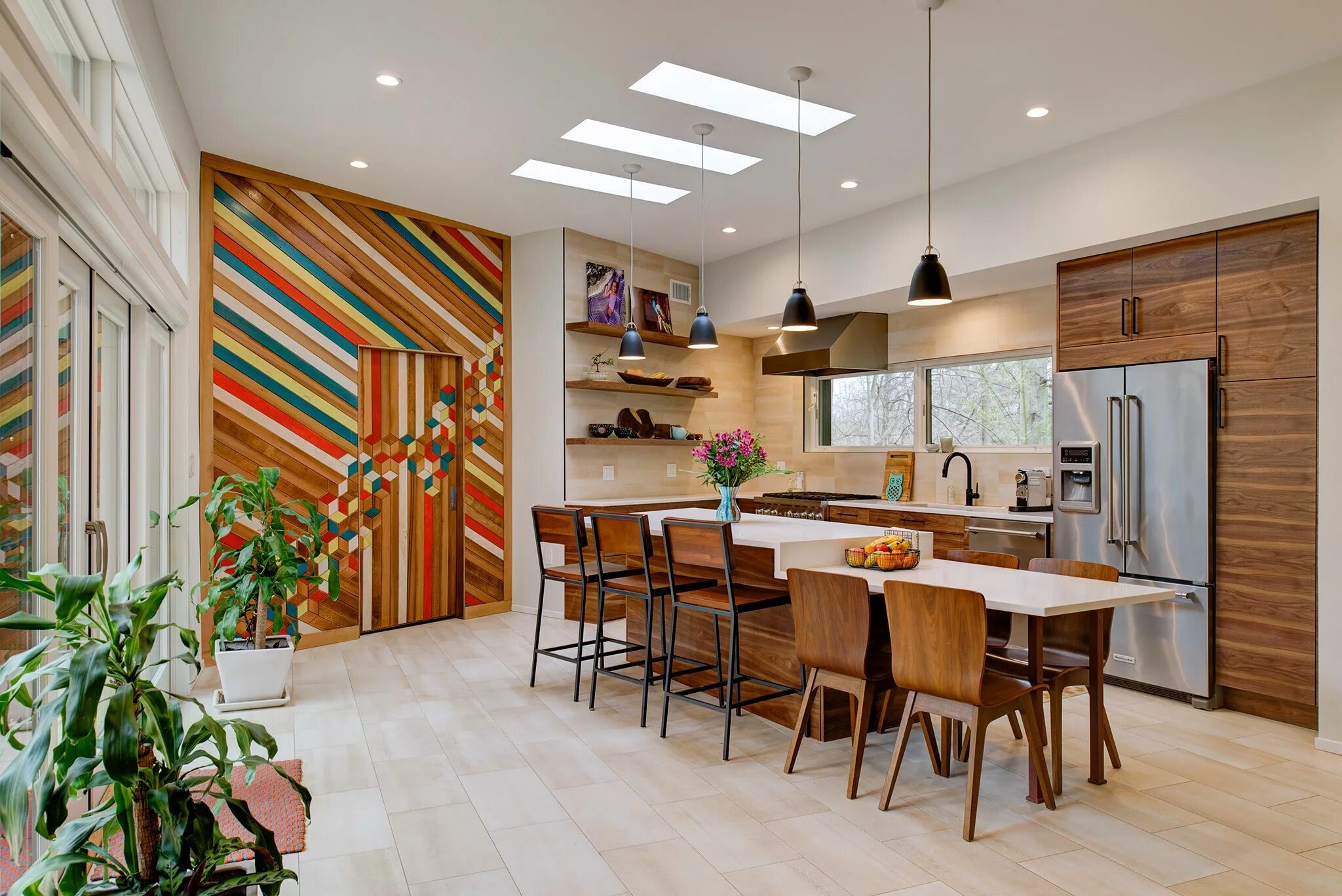 31 Cool and Colorful Kitchens