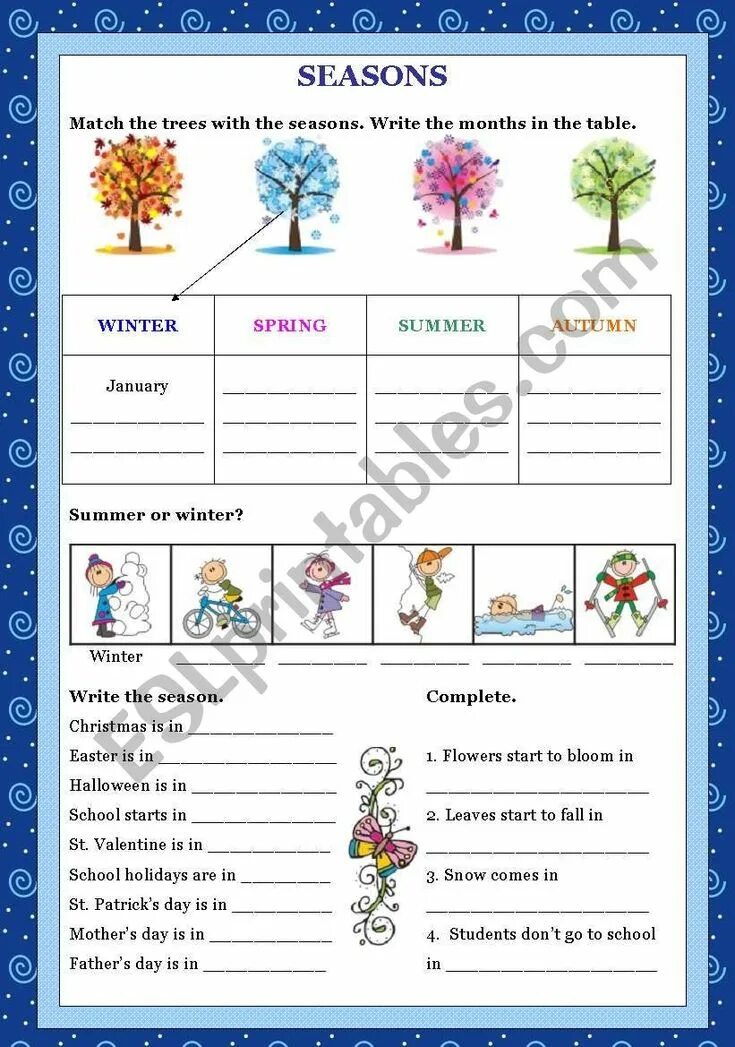 Seasons and weather 5 grade. Упражнения времена года английски. упражнения на времена года и месяцы на английском. времена года на английском для детей задания. seasons задания для детей.