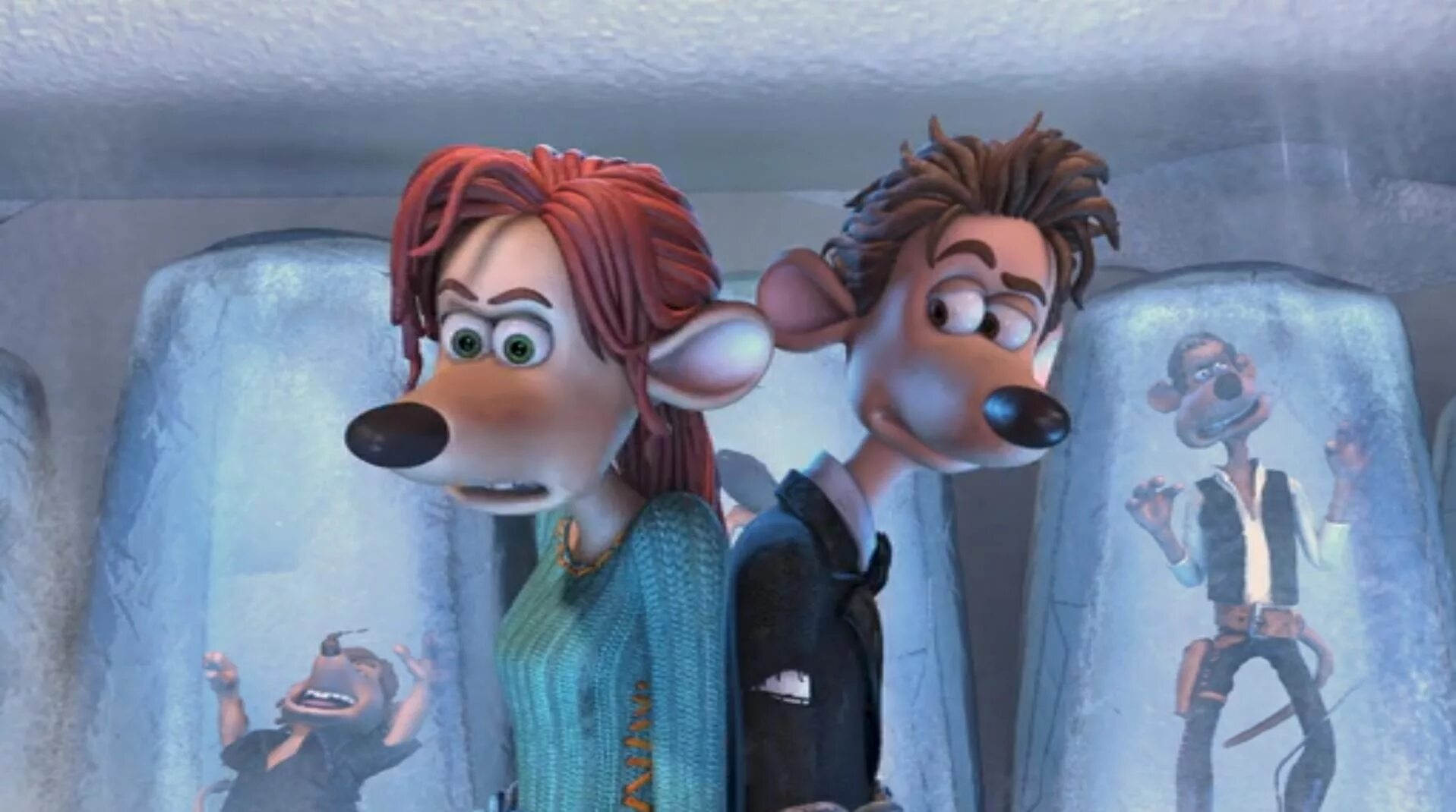 Flushed away. Смывайся 2006 Родди.