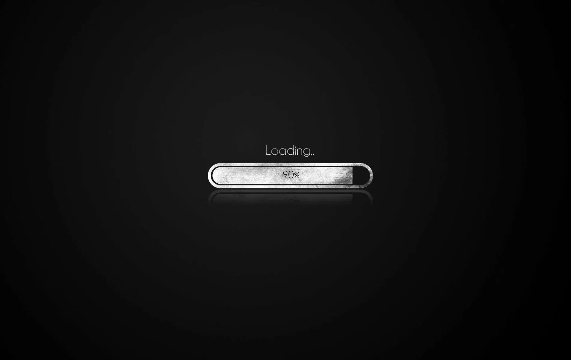 Dark loading. Полоса загрузки. loading на черном фоне. надписи на черном фоне. темный фон с надписью.