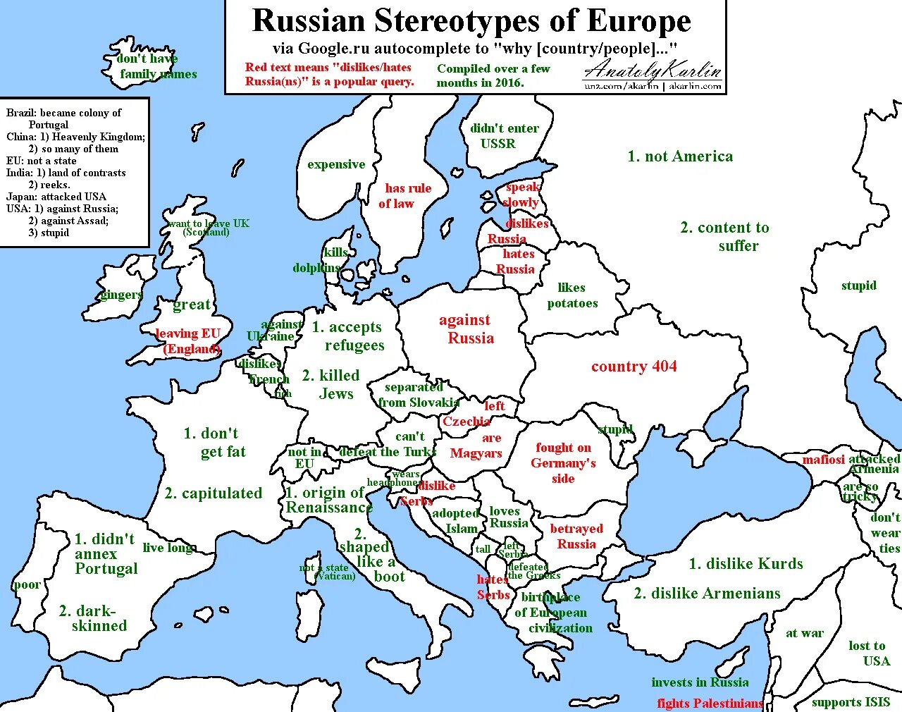 Got s country. Карта стереотипов. Русские в Европе. Europe stereotypes. Russian stereotypes.