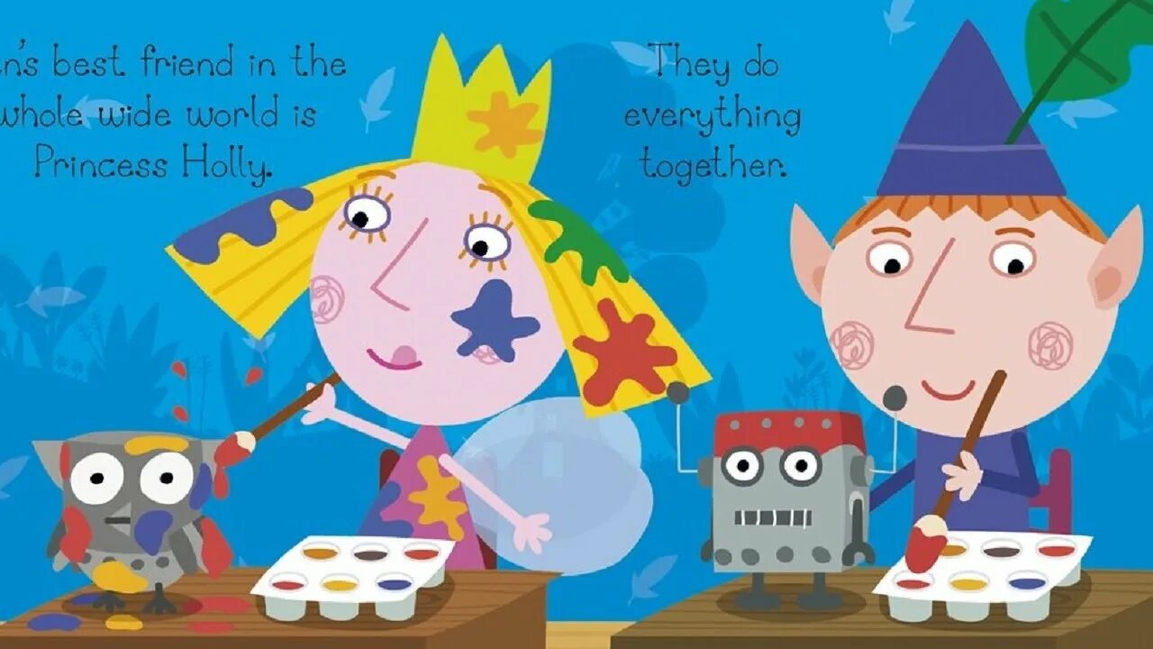 Ben and holly s little. Эльф Бен и принцесса Холли. Ben and Holly's little Kingdom. Королевство Бена и Холли герои. Бен и Холли Барнаби.