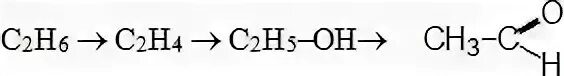 Цепочка превращений органических соединений