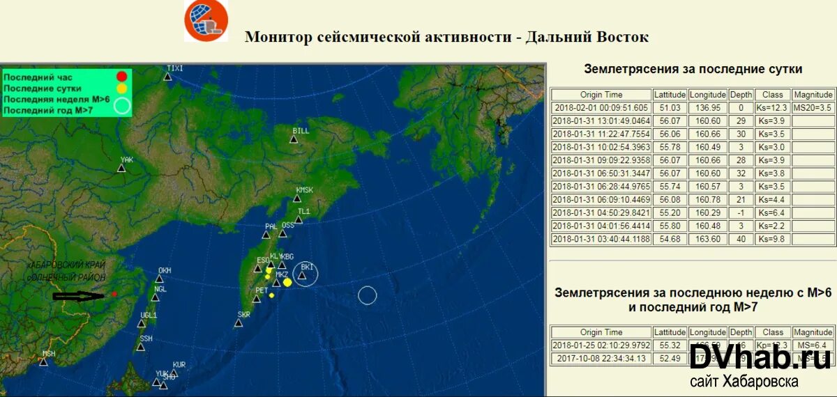 Карта землетрясений. Эпицентр землетрясения на карте. Хабаровск сейсмичность. Сейсмичность дальнего Востока.