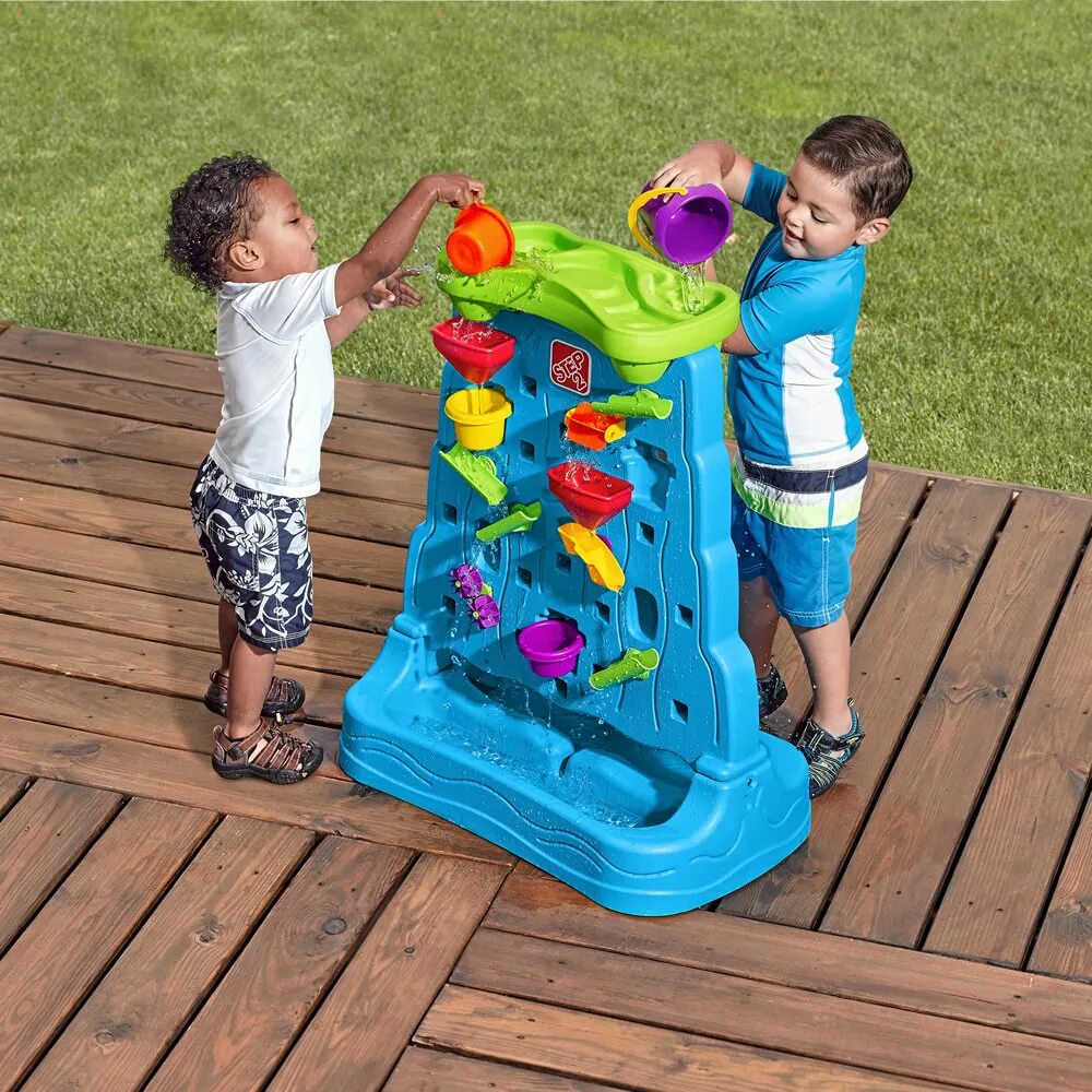 Развлечения для ребенка 1 год. Столик для игр step2 водопад. Step 2 песочница со столиком. Песочница-столик step2 759400.