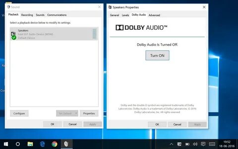 Драйвер dolby audio