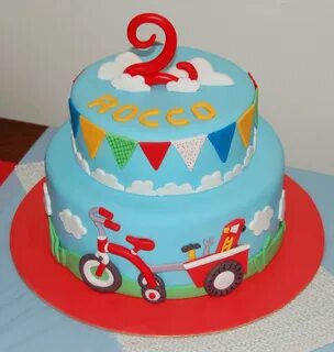 Birthday cake for boy 4 years