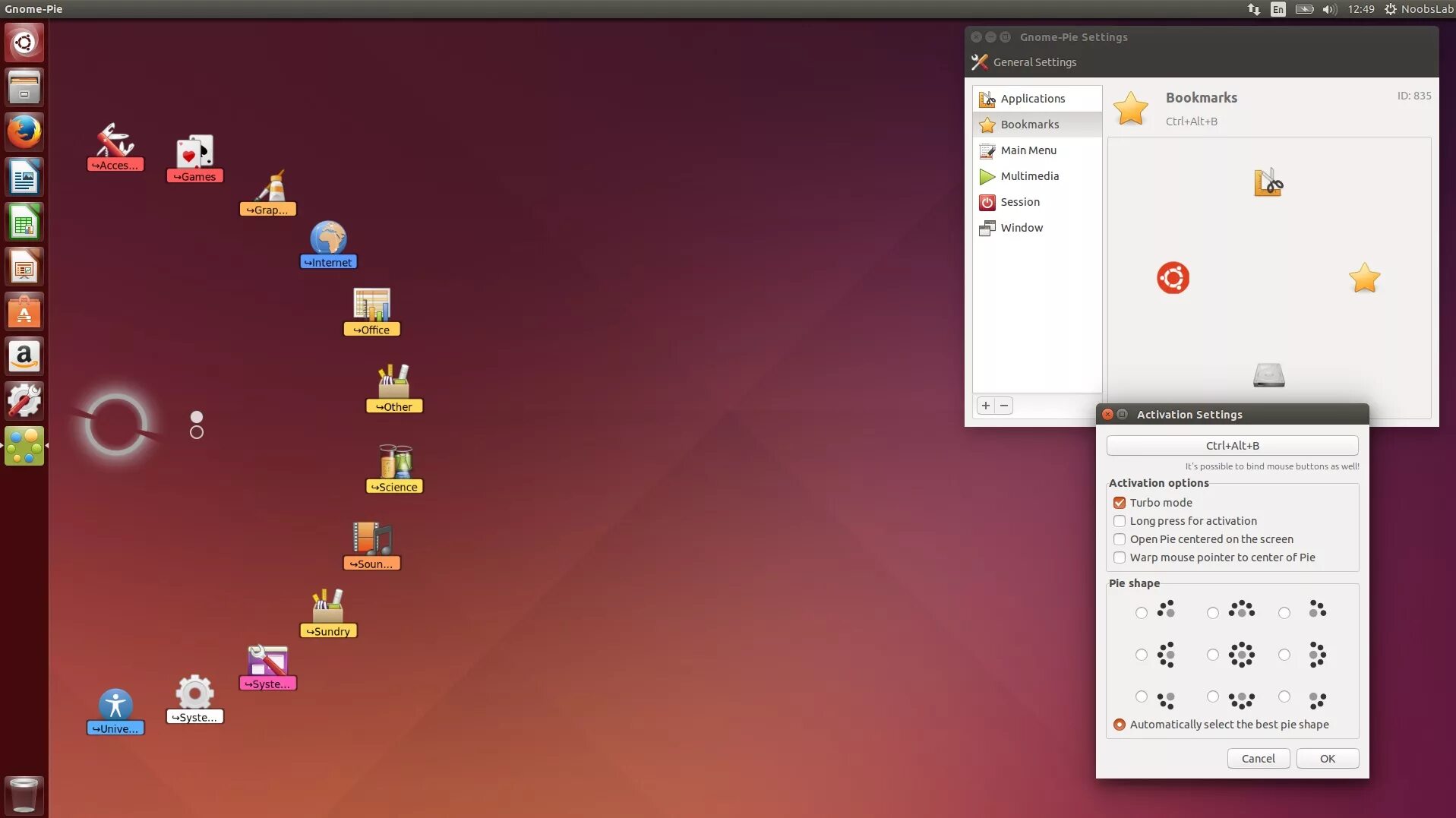 Line ubuntu