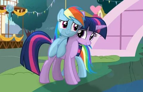 Twilight sparkle rainbow dash