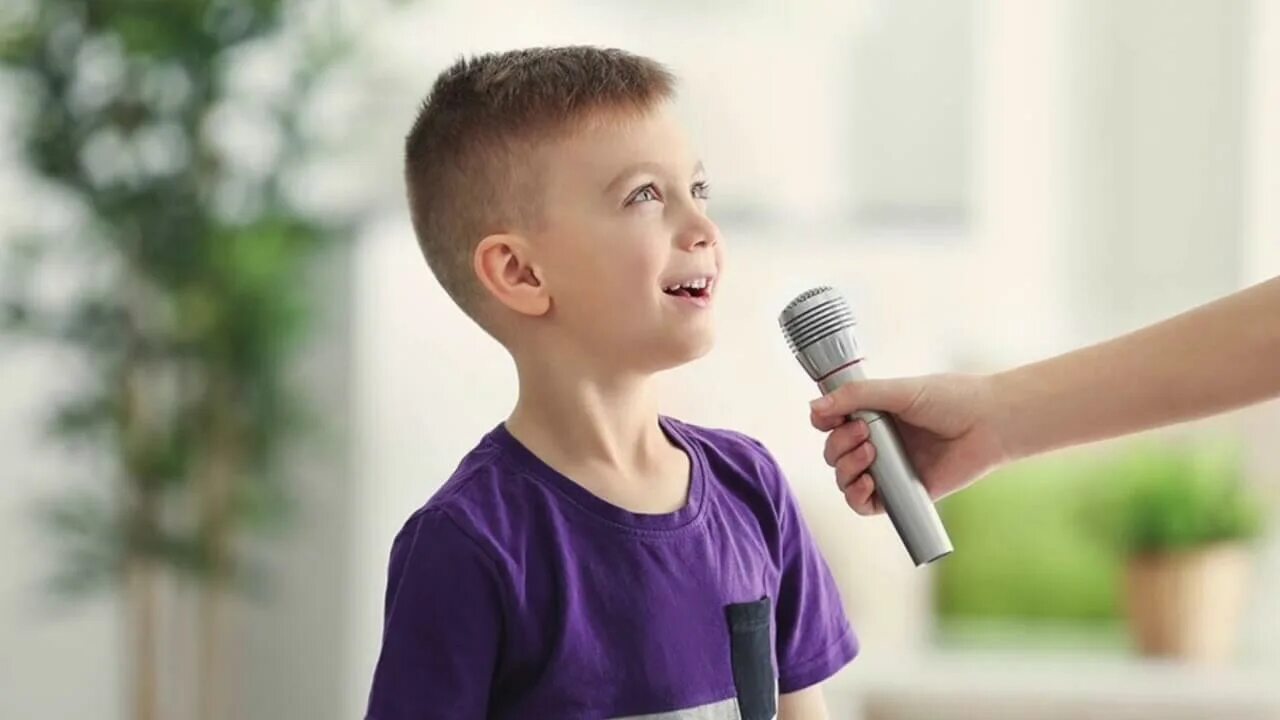 Children learn to speak