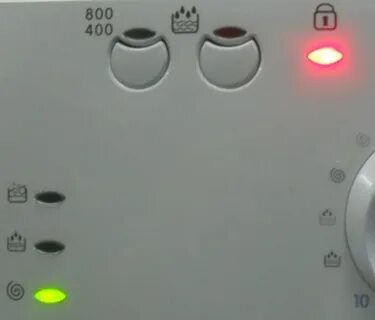 Моргают все лампочки на стиральной