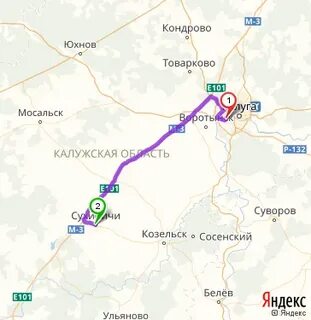 Калуга сосенский автобус
