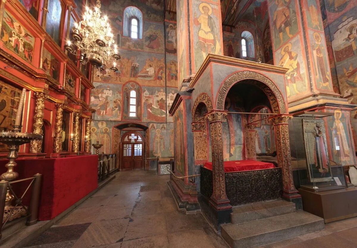 Архангельский собор изнутри - Фото