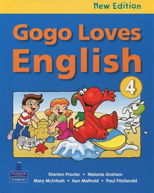 Английская книга Gogo. Гого английский для детей.