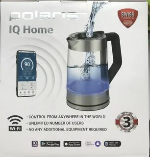 Электрочайник polaris iq home pwk 1725cgld