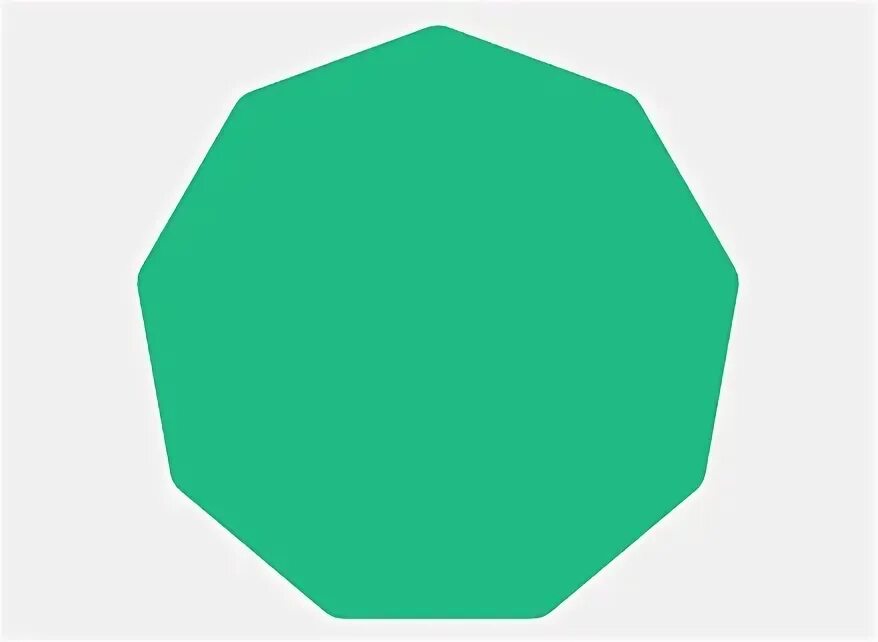 Polygon circle